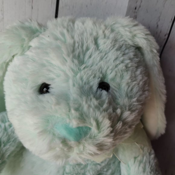 Mint plush stuffed animal bunny green bunny 10' Easter plush - Picture 3 of 6